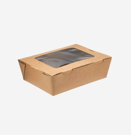 Square Paper Kraft Container