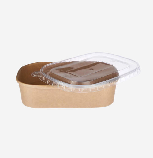 Kraft Rectangular Container 300 Pieces